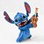 Boneco Stich decorativo Lilo & Stich Boneco Disney coleção - Imagem 1