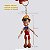 Chaveiro Boneco Pinóquio articulado - figura Pinocchio - Imagem 4