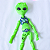 Alien boneco extraterreste articulado Et alienígena action figure 21 cm - Imagem 5