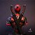 Busto  Deadpool figure action - escultura decorativa Avenger - Imagem 6