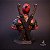 Busto  Deadpool figure action - escultura decorativa Avenger - Imagem 4