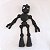 Robô de brinquedo interativo articulável boneco plástico - Imagem 5