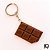 Chaveiro barra de chocolate suvenir divertido chocolate - Imagem 3