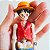 Boneco One Piece Luffy caveira Anime Brinquedo articulado - Imagem 1