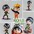 Boneco Rock Lee figura colecionável anime Naruto chibi funko - Imagem 2