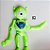 Robô alienígena articulado Olhos móveis brinquedo robô boneco - Imagem 7