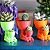 Vasinho decorativo suculenta cactos Robert plant mãe e filho - Imagem 1
