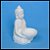 Estatua buda monge escultura decorativa - Imagem 2