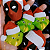 Enfeite de natal Grinch decoração árvore de natal touca papai Noel - Imagem 2