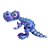Brinquedo dinossauro t- rex ciborgue boneco articulado jurassic - Imagem 7
