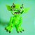 Boneco Gnomo duende Articulado garraduende verde brinquedo elfo - Imagem 6