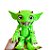 Boneco Gnomo duende Articulado garraduende verde brinquedo elfo - Imagem 1