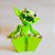 Boneco Gnomo duende Articulado garraduende verde brinquedo elfo - Imagem 3