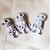 3 Caveira Halloween articulada chaveiro imã  Decoração Acessório Fantasia suvenir Dia das Bruxas Colecionável - Imagem 8