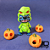 Stitch halloween articulado brinquedo plástico coleção Disney figura decoraçao Stitch terror - Imagem 5