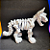 Gato caveira articulado brinquedo decoração halloween gato esqueleto grande cat terror festa halloween decor criativa - Imagem 4