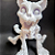 Gato caveira articulado brinquedo decoração halloween gato esqueleto grande cat terror festa halloween decor criativa - Imagem 6