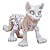 Gato caveira articulado brinquedo decoração halloween gato esqueleto grande cat terror festa halloween decor criativa - Imagem 1
