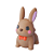 Brinquedo Articulado Coelho Fofinho Bichinho Divertido coelhinho plástico decorativo Páscoa lembrancinha para festas - Imagem 1