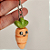Chaveiro cenourinha brinquedo articulado vegetais brinde lembrancinha de festa infantil - Imagem 2