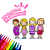 Kit Infantil de pintura artistica brinquedo carimbo arte para crianças | brinquedo educativo temático - Imagem 2