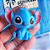 Chaveiro stitch e angel filme lilo e stitch boneco suvenir disney porta chaves geek - Imagem 3