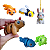 Bichinhos Flexíveis Mini Animais para brincar briquedo educativo floresta fazendinha dinos bichos do mar - Imagem 1