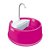 Bebedouro Automático Joy para cães e gatos Rosa 110v Furacão Pet - Imagem 1