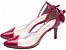 Sapato Scarpin Verniz Vermelho Torricella modelo SC004I - Imagem 5