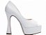 Sapato Meia Pata Feminina Napa Branco Torricella modelo 1.206A - Imagem 5