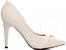 Sapato Scarpin Bico Fino Off White Torricella modelo 9200-113C - Imagem 5