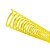 Espiral Para Encadernação Amarelo 7 Mm Para 25 Folhas 100un Amarelo Marpax Cod 256829 - Imagem 1