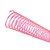 Espiral Para Encadernação Rosa 45 Mm Para 400 Folhas 16un Rosa Marpax Cod 256912 - Imagem 1