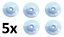 5x ENGRENAGEM SISTEMA CARGA EPSON L3110 L3150 - Imagem 1