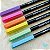 Caneta Pincel Brush Pen NEWPEN c/6un Tons Pastel - Imagem 2