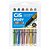 Caneta CIS Brush Pen Metallic Estojo c/ 6 cores - Imagem 1