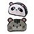 Estojo Escolar Best Friend Panda e Gatinho BRW - Imagem 1
