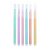 Canetinha Glitter Hidrográfica  Pastel Kit c/ 6 Cores - BRW - Imagem 2