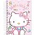 Caderno 1/4 Hello Kitty 1 Matéria 80 folhas - Jandaia - Imagem 3
