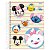 Caderno Universitário 10m Disney Emoji - Jandaia - Imagem 2