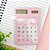 Calculadora Solar Transparente Glitter - Hello Kitty - Imagem 2