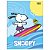 Caderno Brochura Universitário 80fls Snoopy - Tilibra - Imagem 4