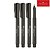 Kit Caneta Fine Pen Preta Faber-Castell - Imagem 1