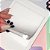 Bloco de Notas Transparente Glitter - Gatinhos - Imagem 5