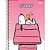 Caderno Universitário Snoopy Fit 10 Matérias - Tilibra - Imagem 5