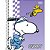Caderno Universitário Snoopy Fit 10 Matérias - Tilibra - Imagem 4