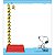 Bloco de Notas Tilembrete Snoopy 100fls - Tilibra - Imagem 2
