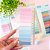 Marcador de Páginas 200 Folhas Tons Pastel com Régua - Imagem 4