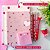 Kit Papelaria Morango com Caderno B5 ou A5 - Tilibra - Imagem 1