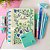 Kit Papelaria com Caderno de Disco A5 Floral Edition - 12 Itens - Imagem 3